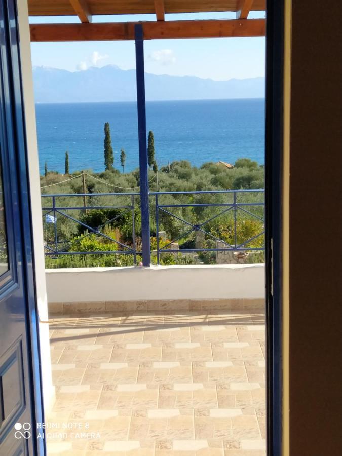 Villa Panorama Michalis Haikos Two Minutes Walk To The Beach Peroulia Kompoi Exterior photo